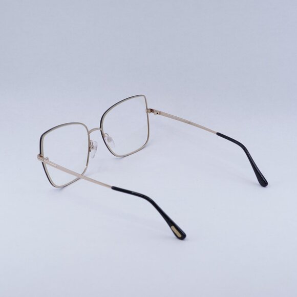 🕶️ New Tom Ford FT5613-B 002 Eyeglasses - Rose Gold/Matte Black Frame - Picture 4 of 10